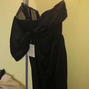 Black Long Miss Circle Gown